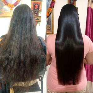 permanent hair Smoothening