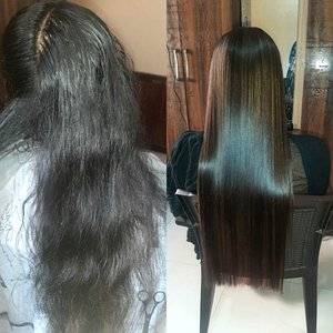 hair Straighting