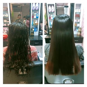 hair Straighting