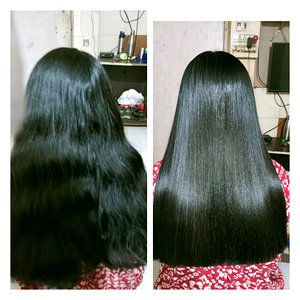 hair Straighting