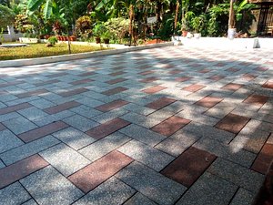 Red chips mosaic