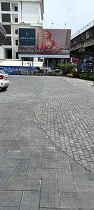 Cobblestone and black chips