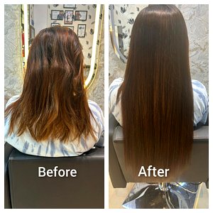 hair extention with global color