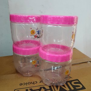 4 Pcs Interlock jaar 100% vergin